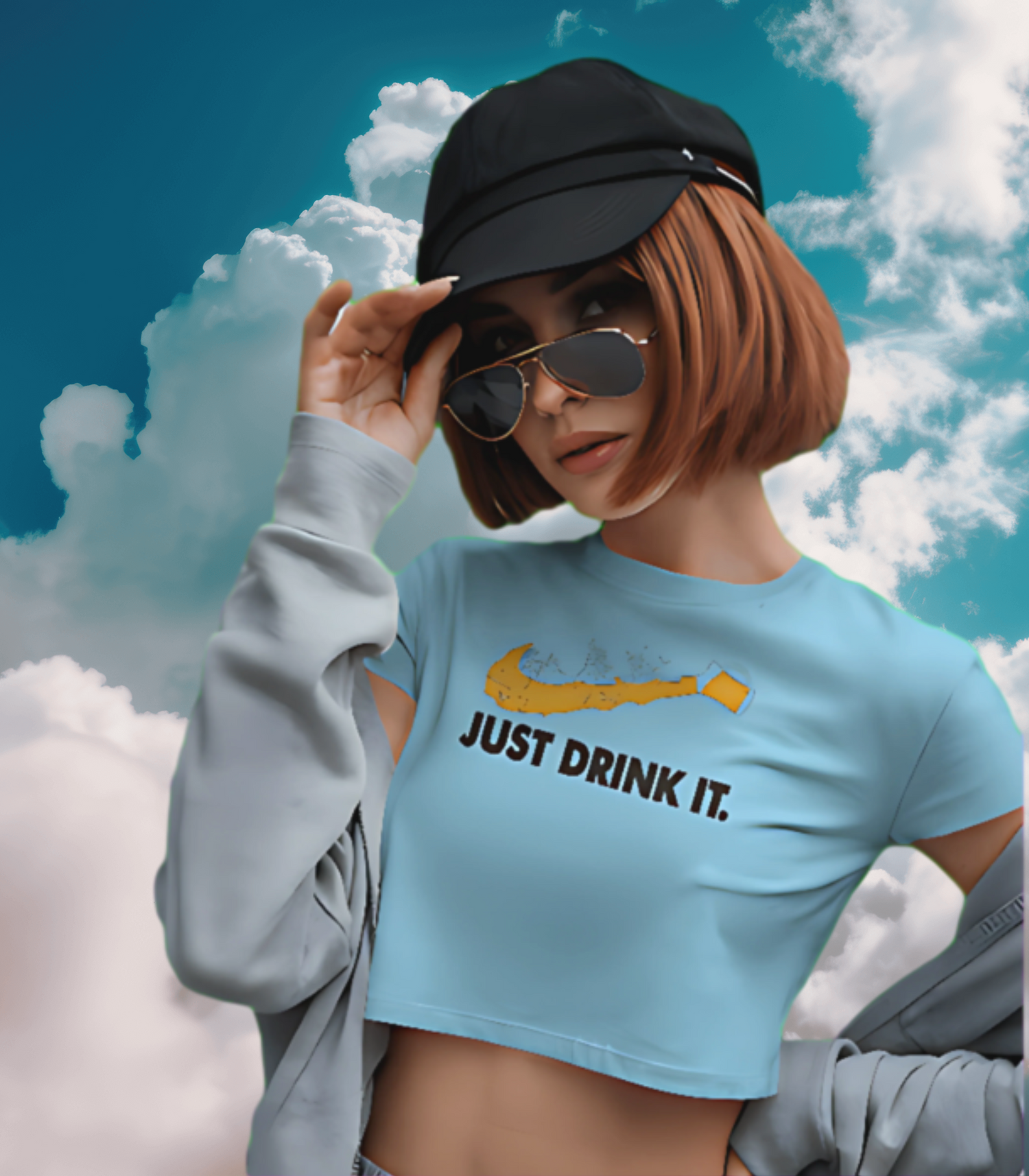 Crop Top And Tank Top