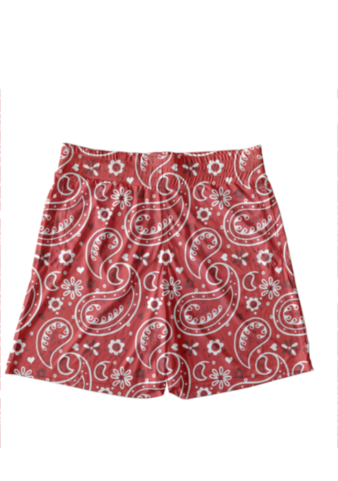 SCUBAAA Relaxed Fit Casual AOP Shorts