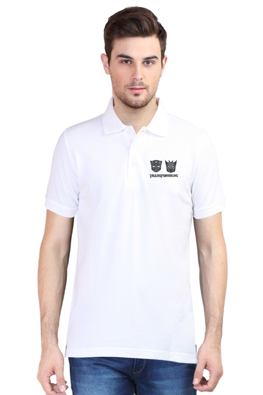 SCUBAAA TRANSFORMERS MEN'S POLO TSHIRT