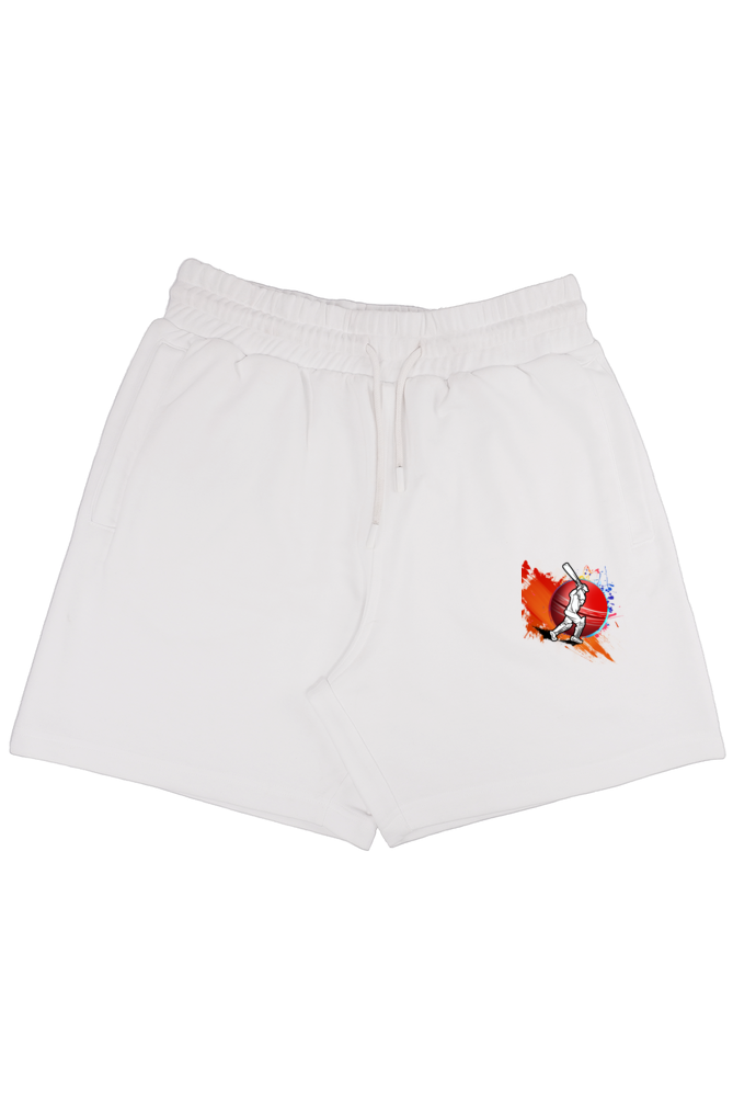 SCUBAAA Orange Strike Terry Shorts