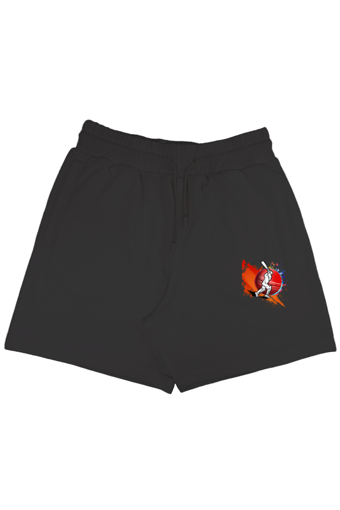 SCUBAAA Orange Strike Terry Shorts