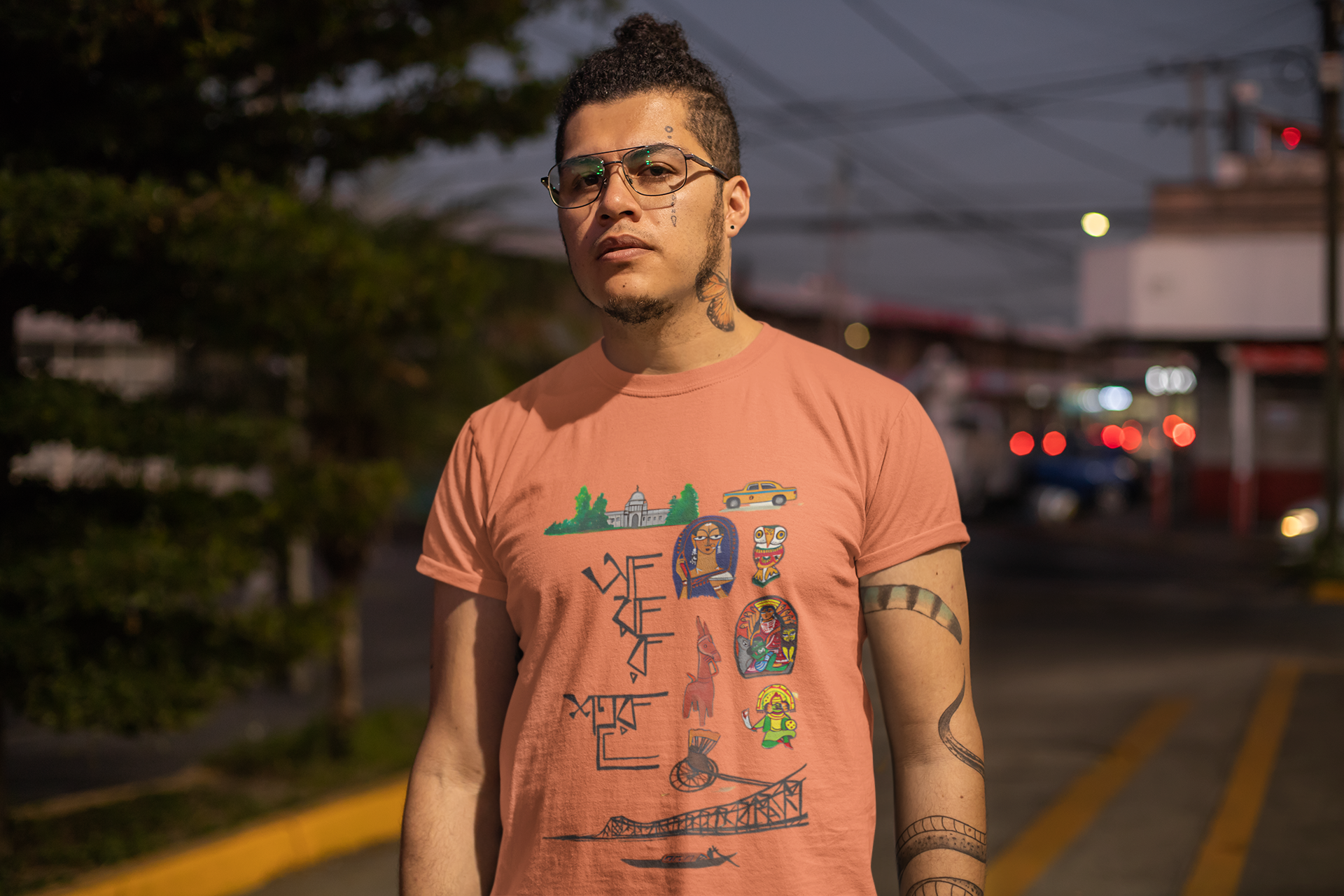 SCUBAAA Men's Amar Sohor Regular Fit T-shirt