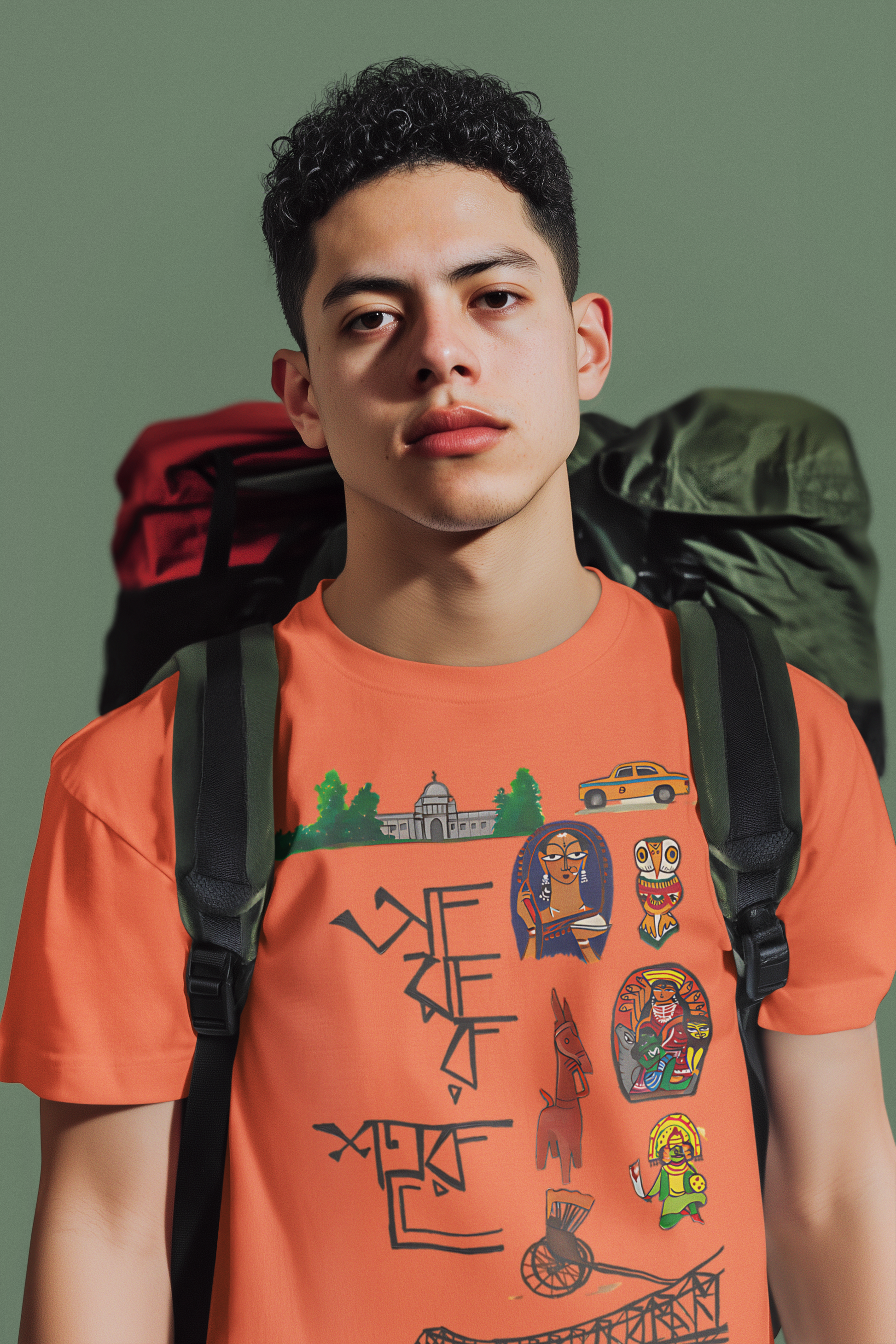 SCUBAAA Men's Amar Sohor Regular Fit T-shirt