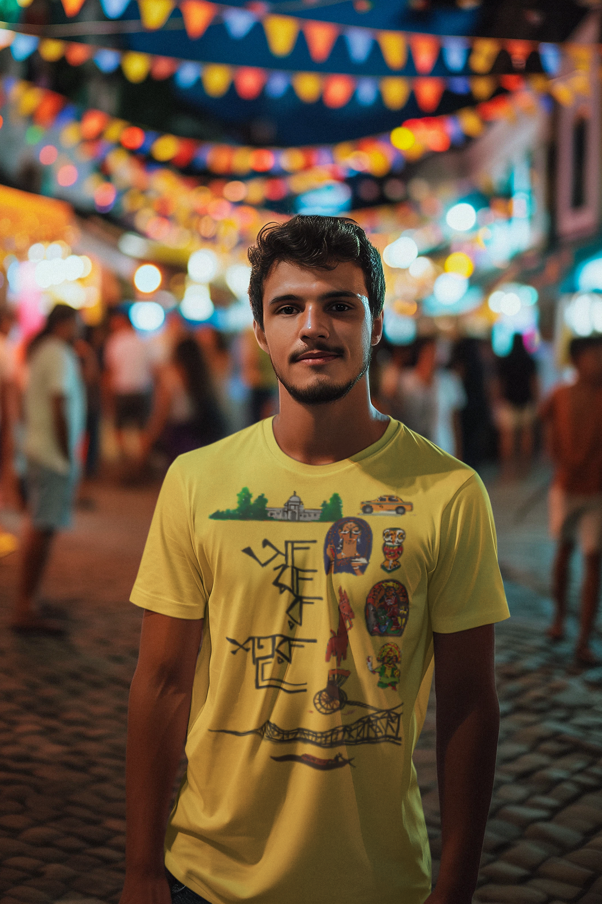 SCUBAAA Men's Amar Sohor Regular Fit T-shirt