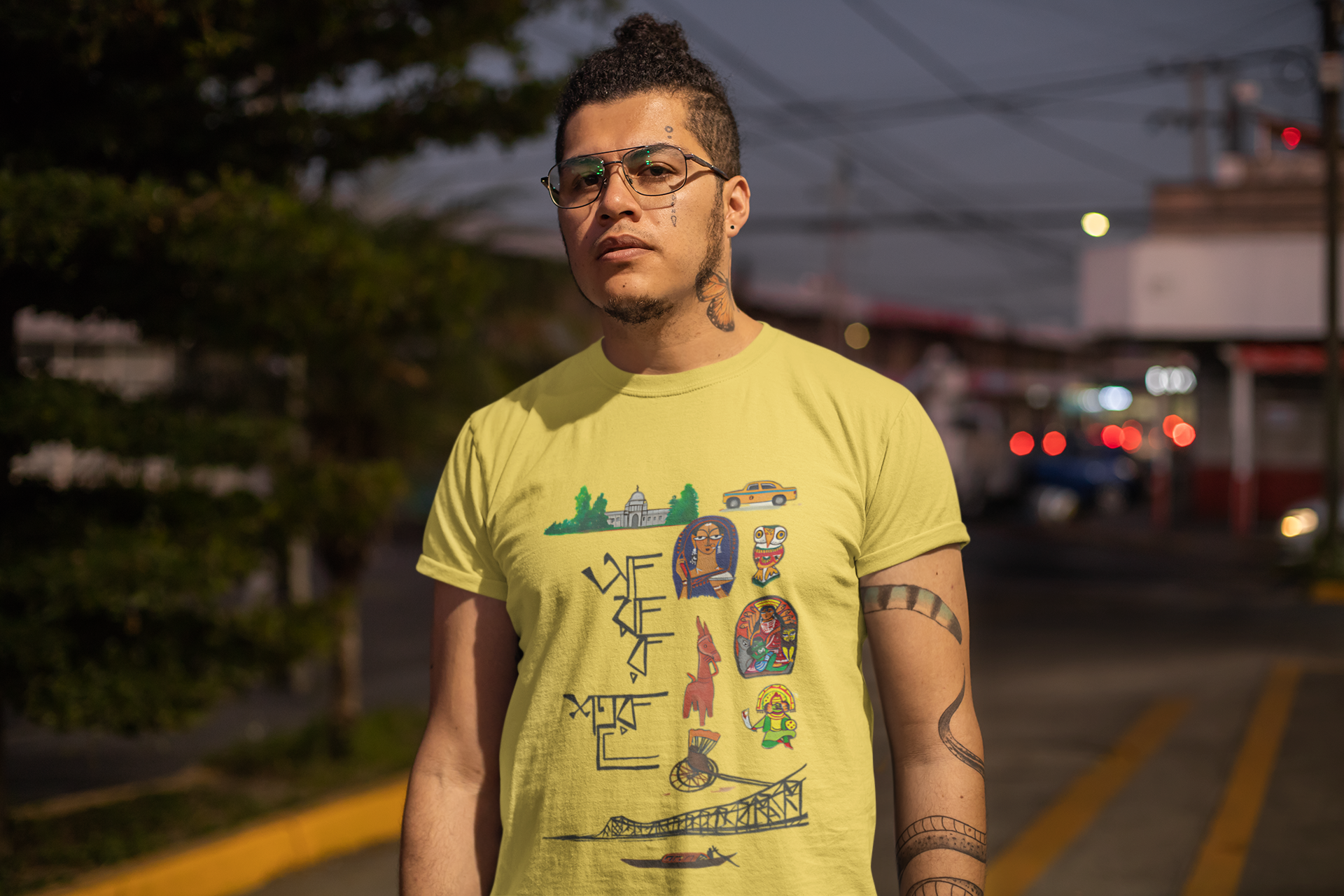 SCUBAAA Men's Amar Sohor Regular Fit T-shirt