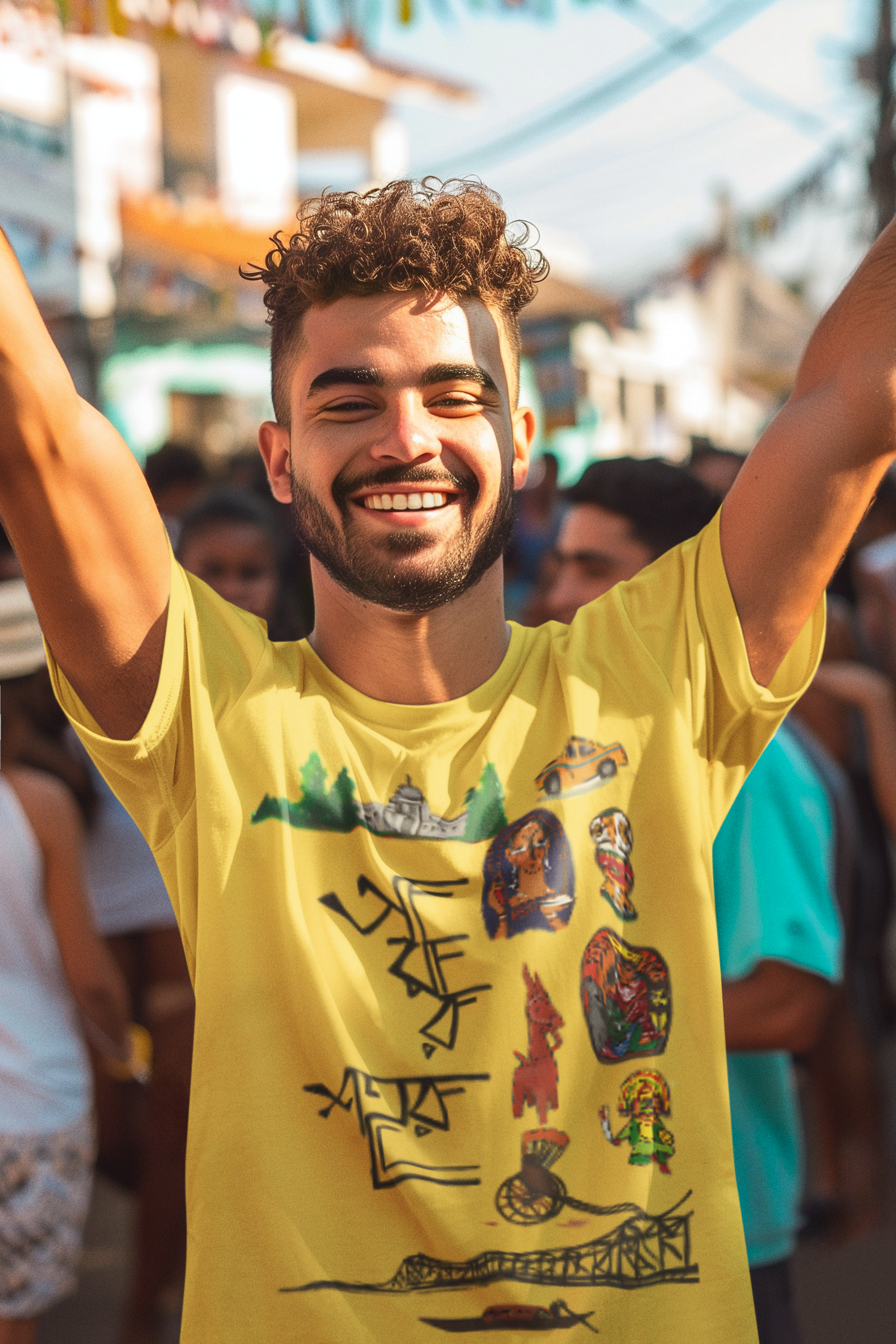 SCUBAAA Men's Amar Sohor Regular Fit T-shirt