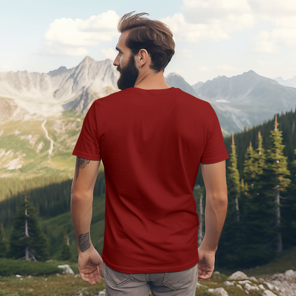 SCUBAAA Men's Pi Pi Ka Hisaab Half Sleeve Regular Fit T-shirt