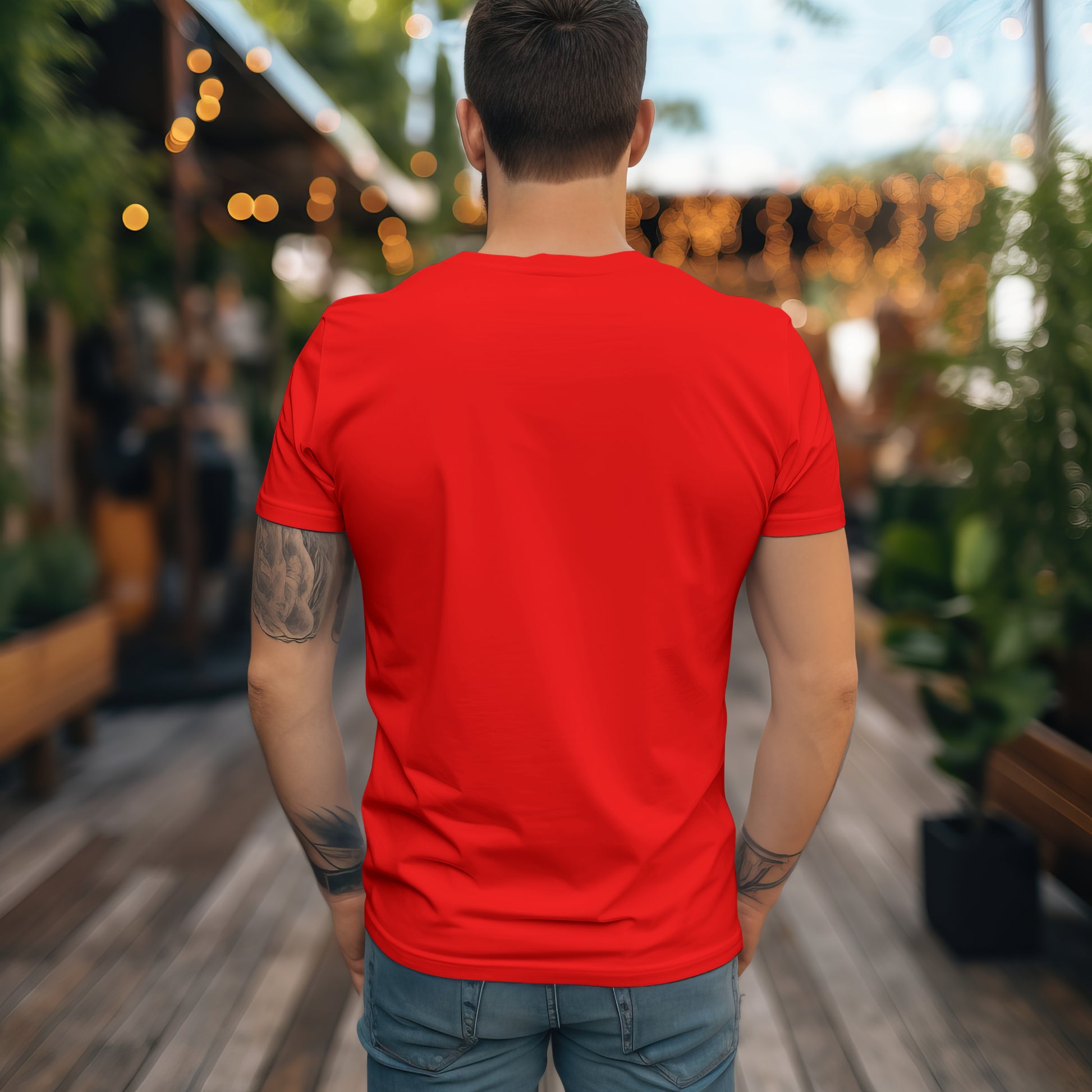 SCUBAAA ADIYOGI Men's Round Neck Classic T-Shirt