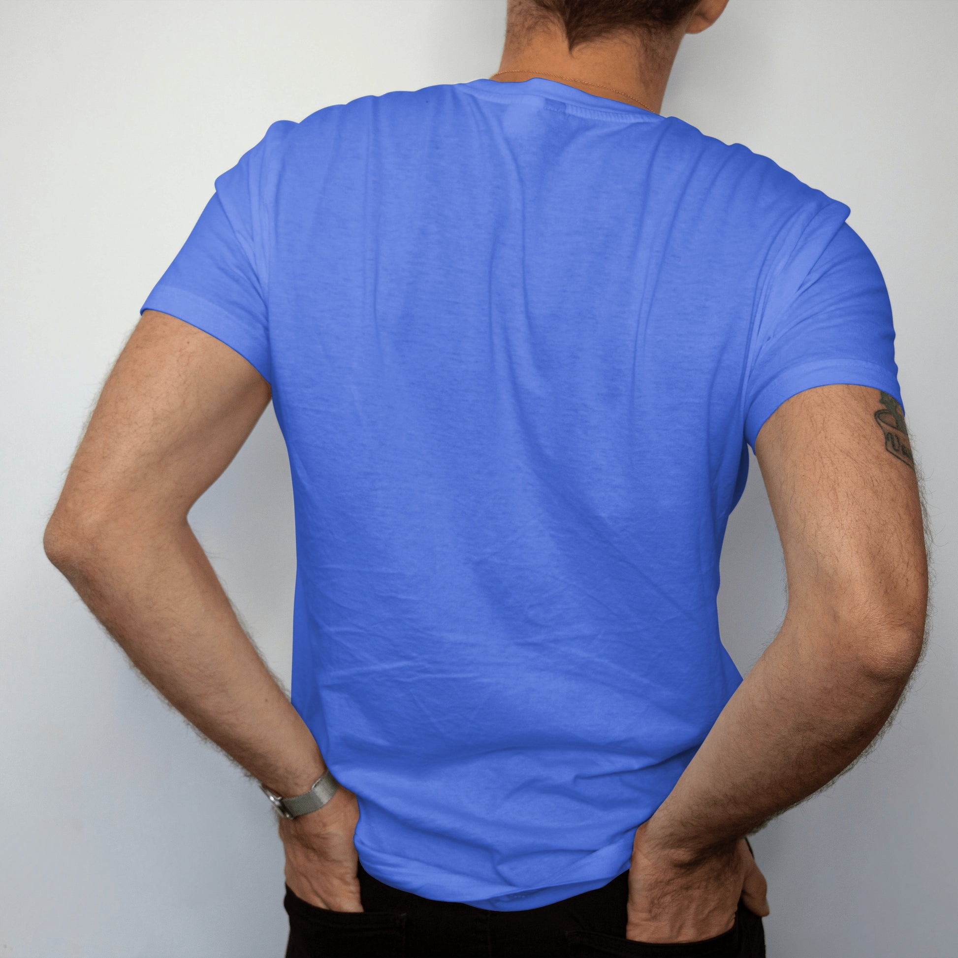 SCUBAAA Men's Time Half Sleeve T-Shirt