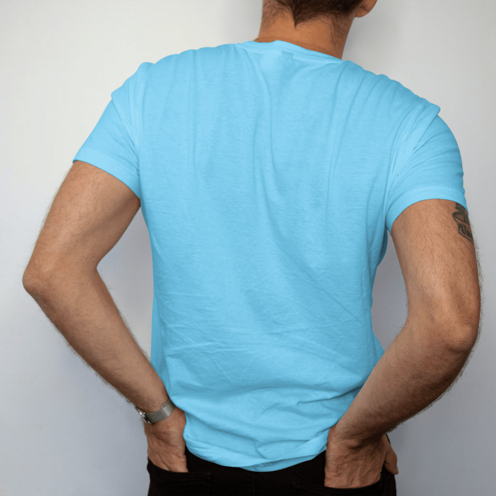 SCUBAAA Men's Calm Aadmi - Cool & Collected Half Sleeve Regular Fit T-shirt