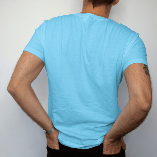 SCUBAAA Men's Calm Aadmi - Cool & Collected Half Sleeve Regular Fit T-shirt