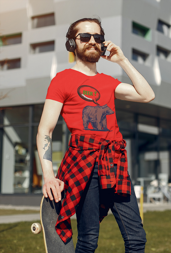 SCUBAAA Polar BEER Round Neck Classic T-Shirt