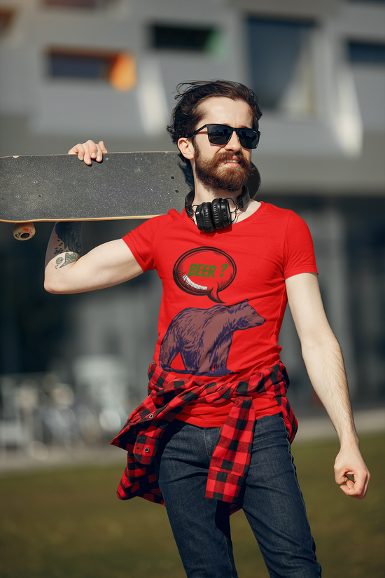 SCUBAAA Polar BEER Round Neck Classic T-Shirt