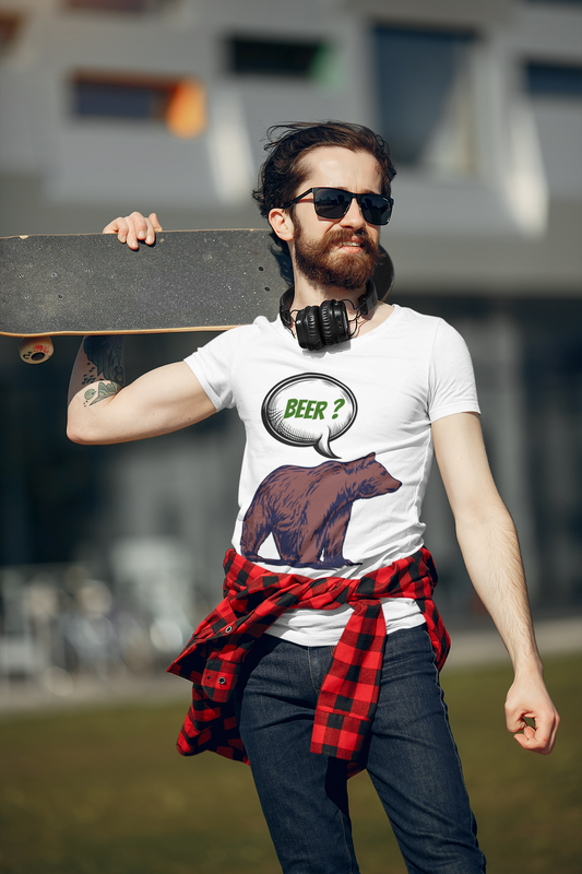 SCUBAAA Polar BEER Round Neck Classic T-Shirt