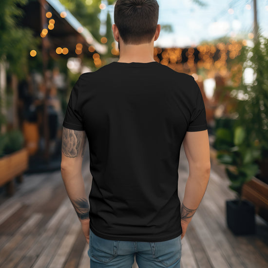 SCUBAAA Men's Cafe Racer Regular Fit T-shirt