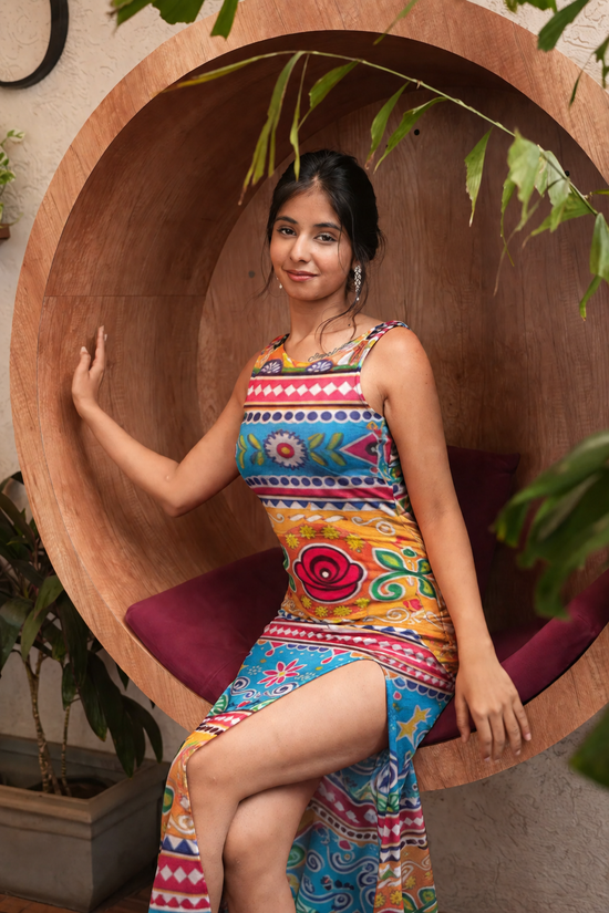 Embellished Motif Dress