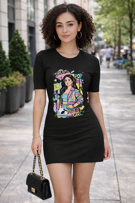 Urban Graphic T-Shirt Dress