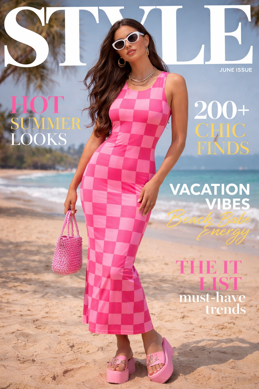 Candy Check Bodycon