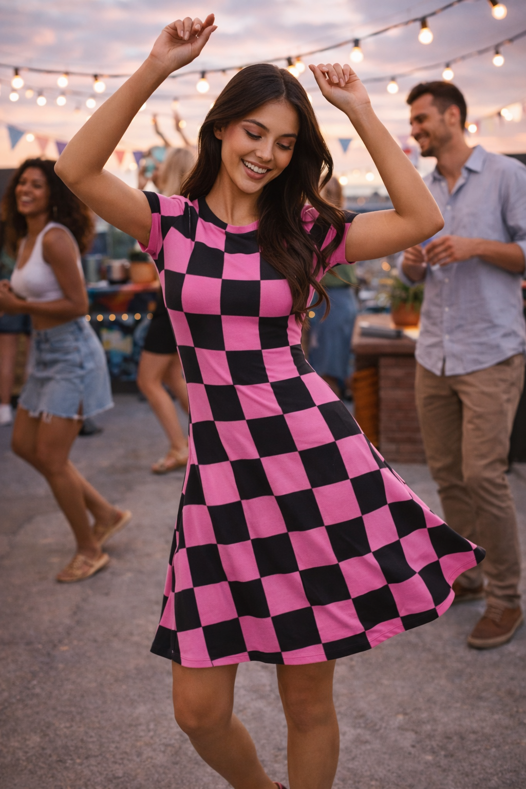 Pink Rhythm Dress