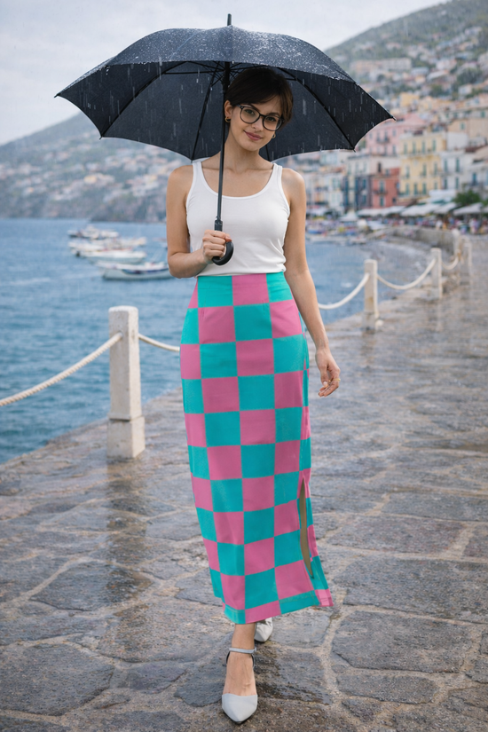 Azure Pink Promenade