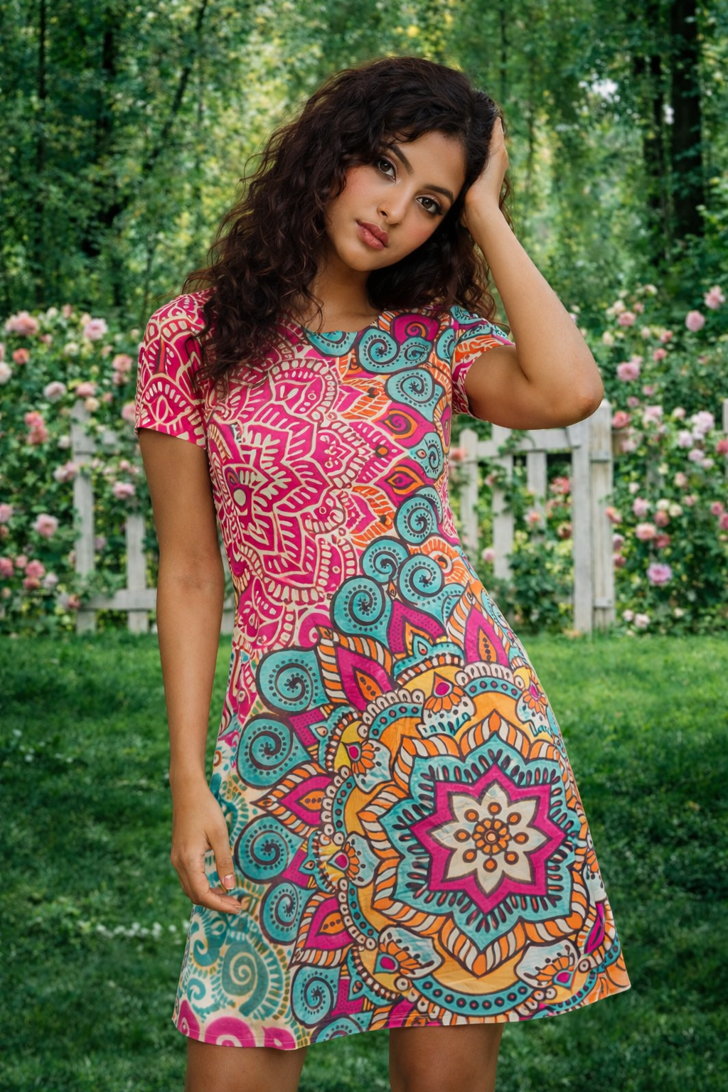 Boho Chakra line Dress