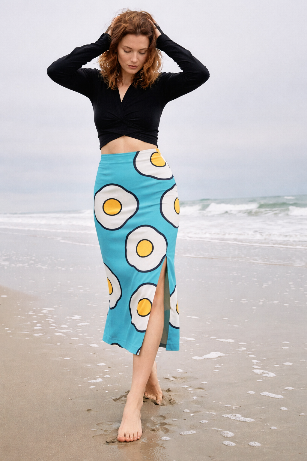 Eggs Pencil Skirt