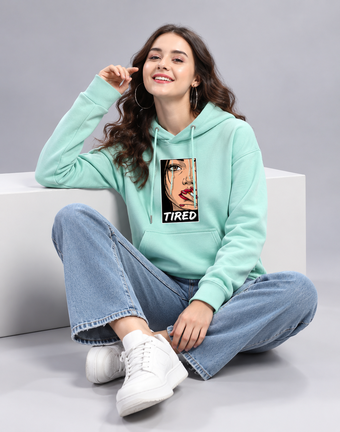Mint Mood Hoodie