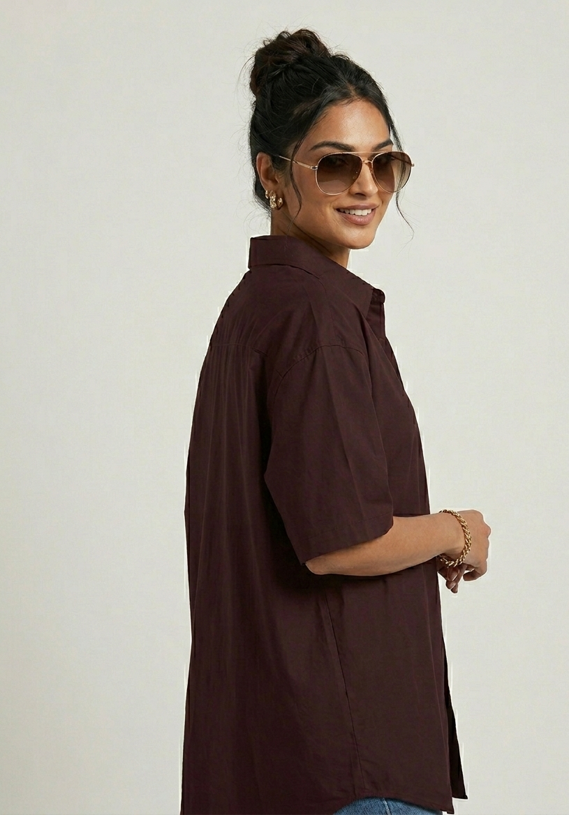 Chill Glam Oversized Shirt