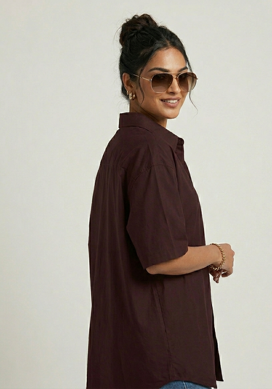 Chill Glam Oversized Shirt