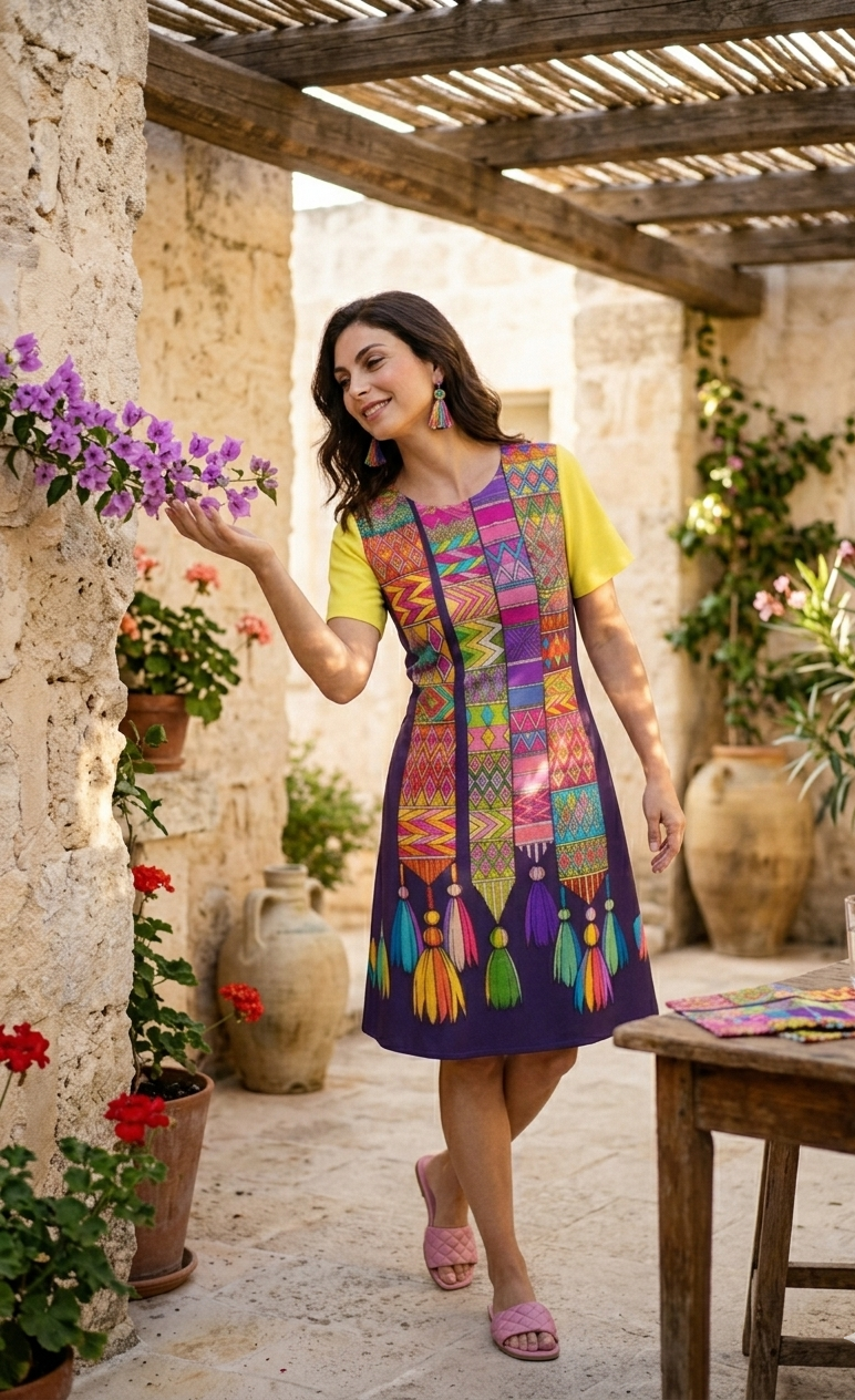 Lemon Pop Boho line Dress