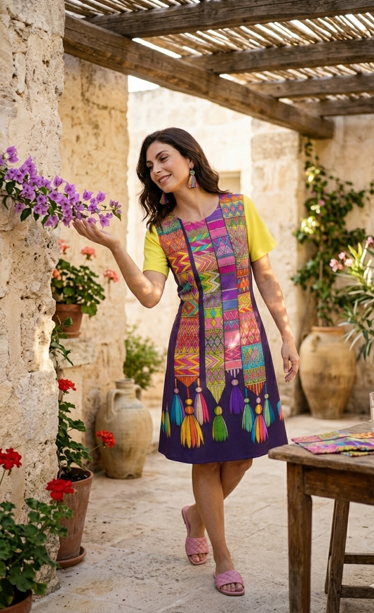 Lemon Pop Boho line Dress