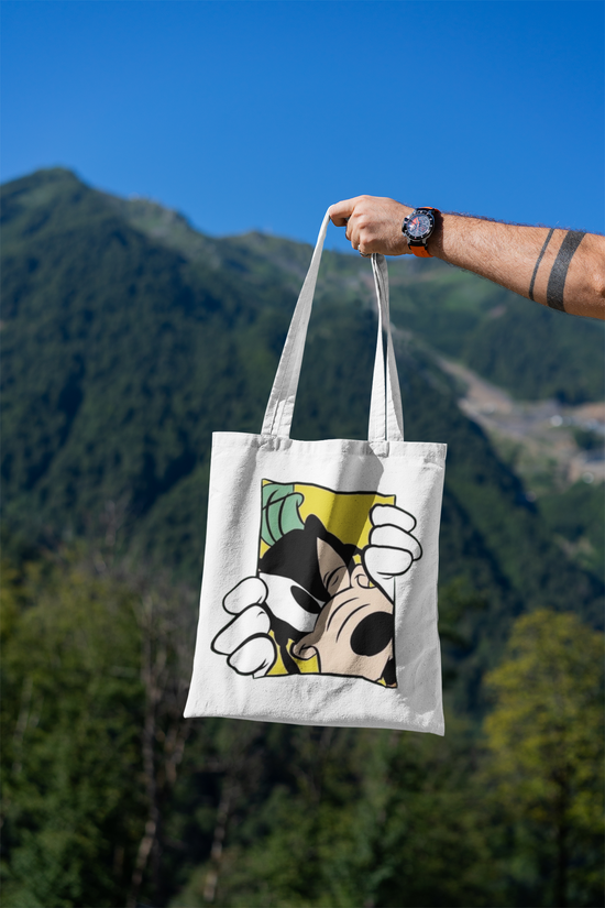 SCUBAAA Goofy Tote Zipper Bag