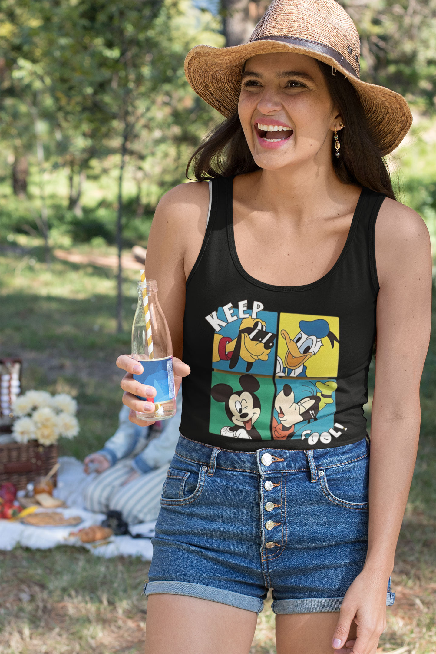 SCUBAAA Women's Keep Cool – Disney Style Tank Top