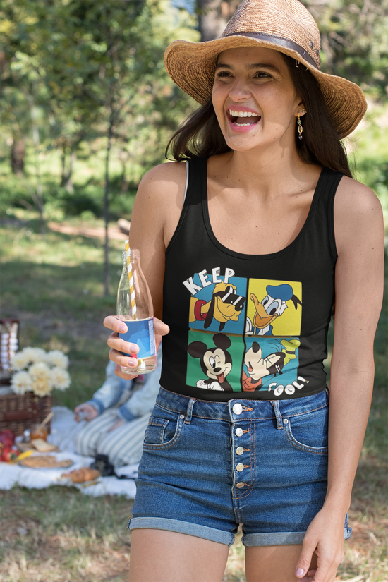 SCUBAAA Women's Keep Cool – Disney Style Tank Top