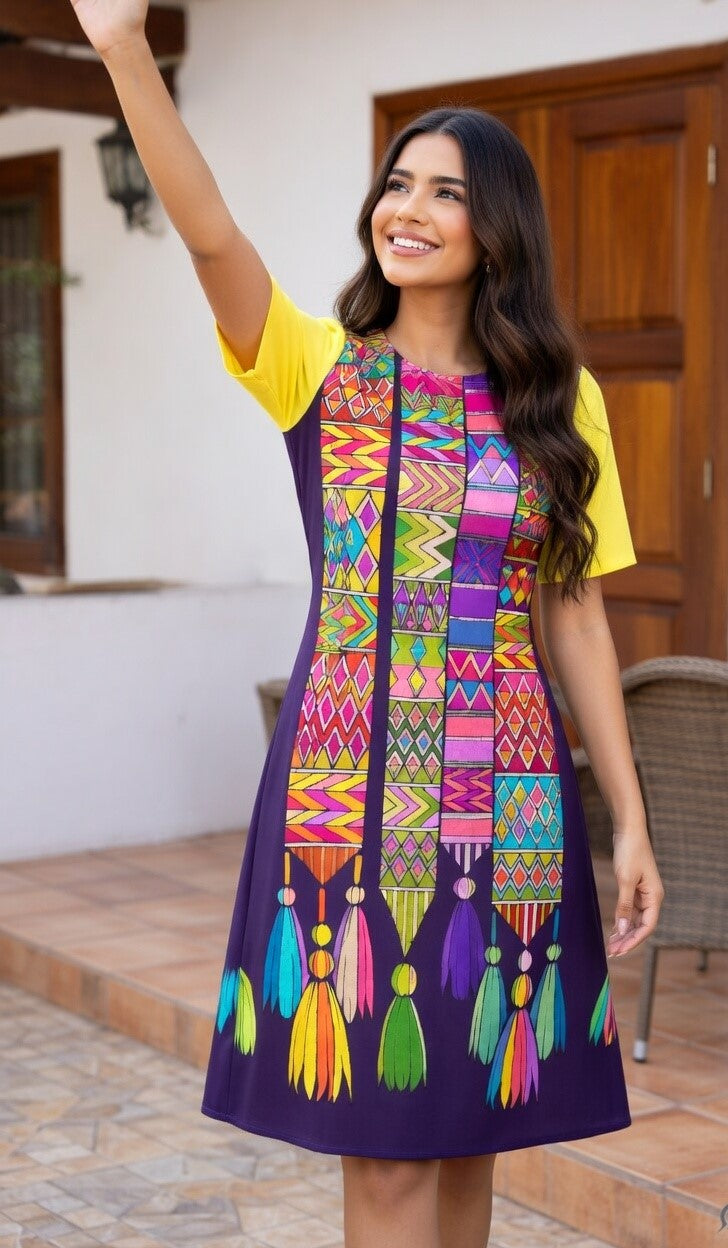 Lemon Pop Boho line Dress