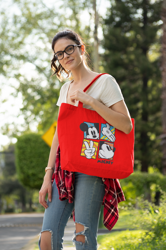 SCUBAAA Mickey Tote Zipper Bag