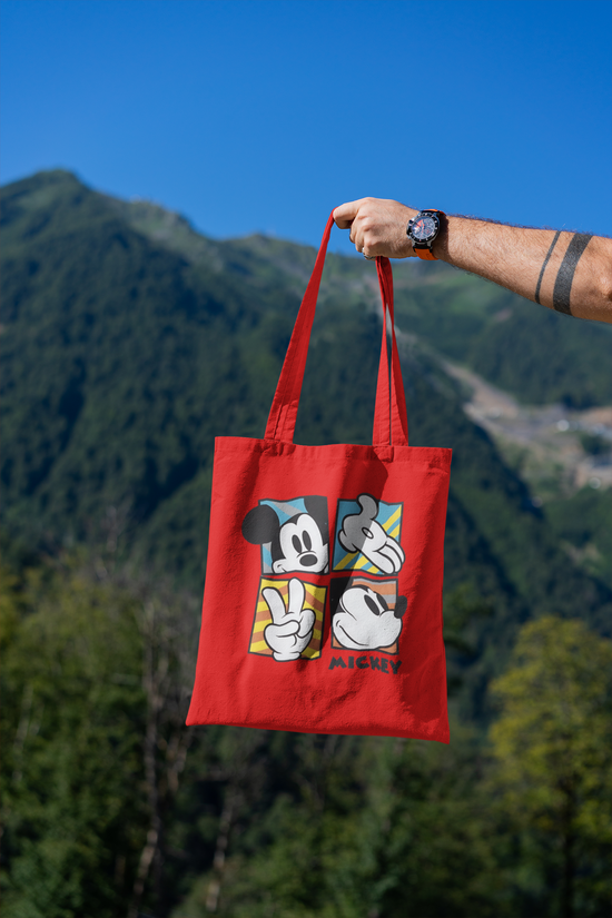 SCUBAAA Mickey Tote Zipper Bag