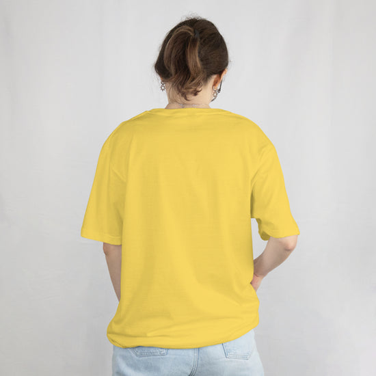 SCUBAAA Women's Nimbu-Mirchi: Guardian of Good Luck Oversized T-Shirt