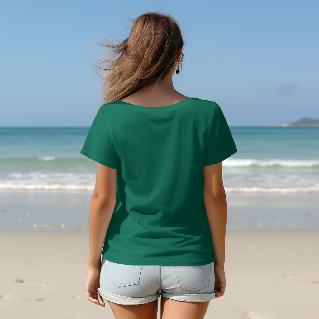 SCUBAAA Women's Hakuna Matata Half Sleeve Regular Fit T-shirt