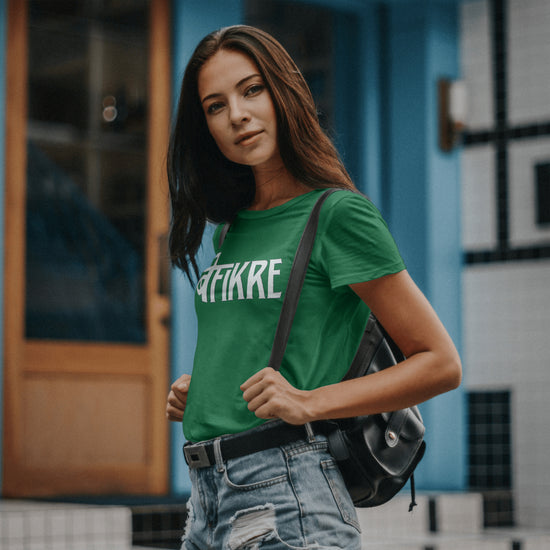 SCUBAAA Women's Befikre Half Sleeve Regular Fit T-shirt