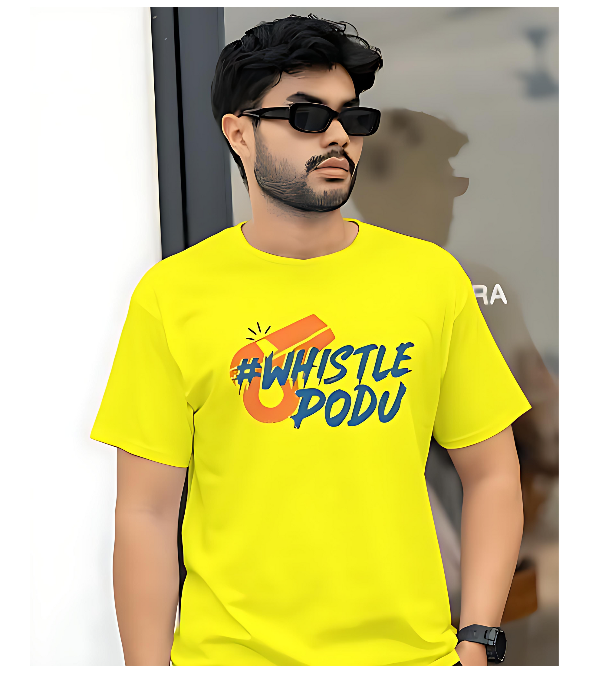 SCUBAAA Whistle Podu Half Sleeve T-Shirt