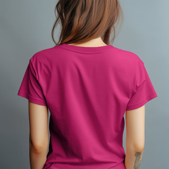 SCUBAAA  Women's Duck Half Sleeve Regular Fit T-shirt