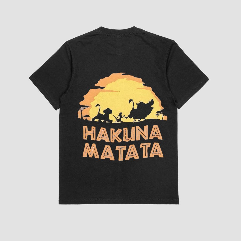 SCUBAAA Women's Hakuna Matata Half Sleeve Regular Fit T-shirt