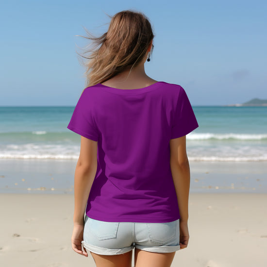 SCUBAAA  Women's December Er Sohore Half Sleeve Regular Fit T-shirt
