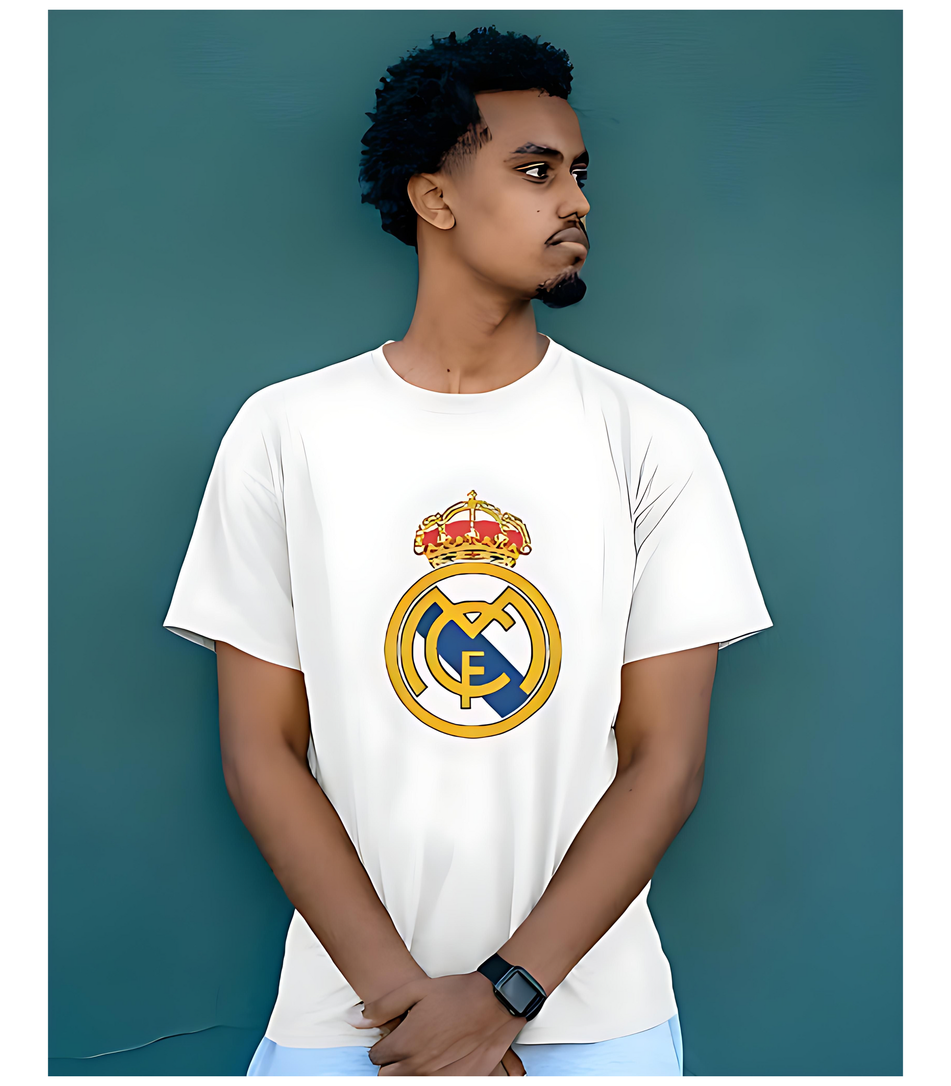 SCUBAAA - Customized Real Madrid Oversized T-Shirt