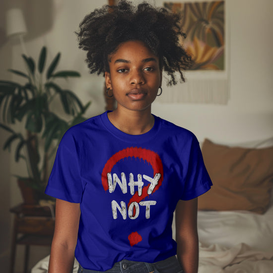 SCUBAAA Women's Why Not Half Sleeve T-Shirt