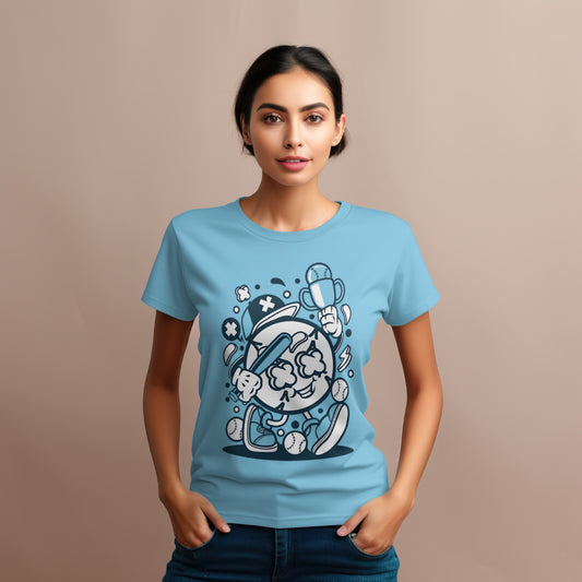 SCUBAAA Women's Baseball Champion T-Shirt