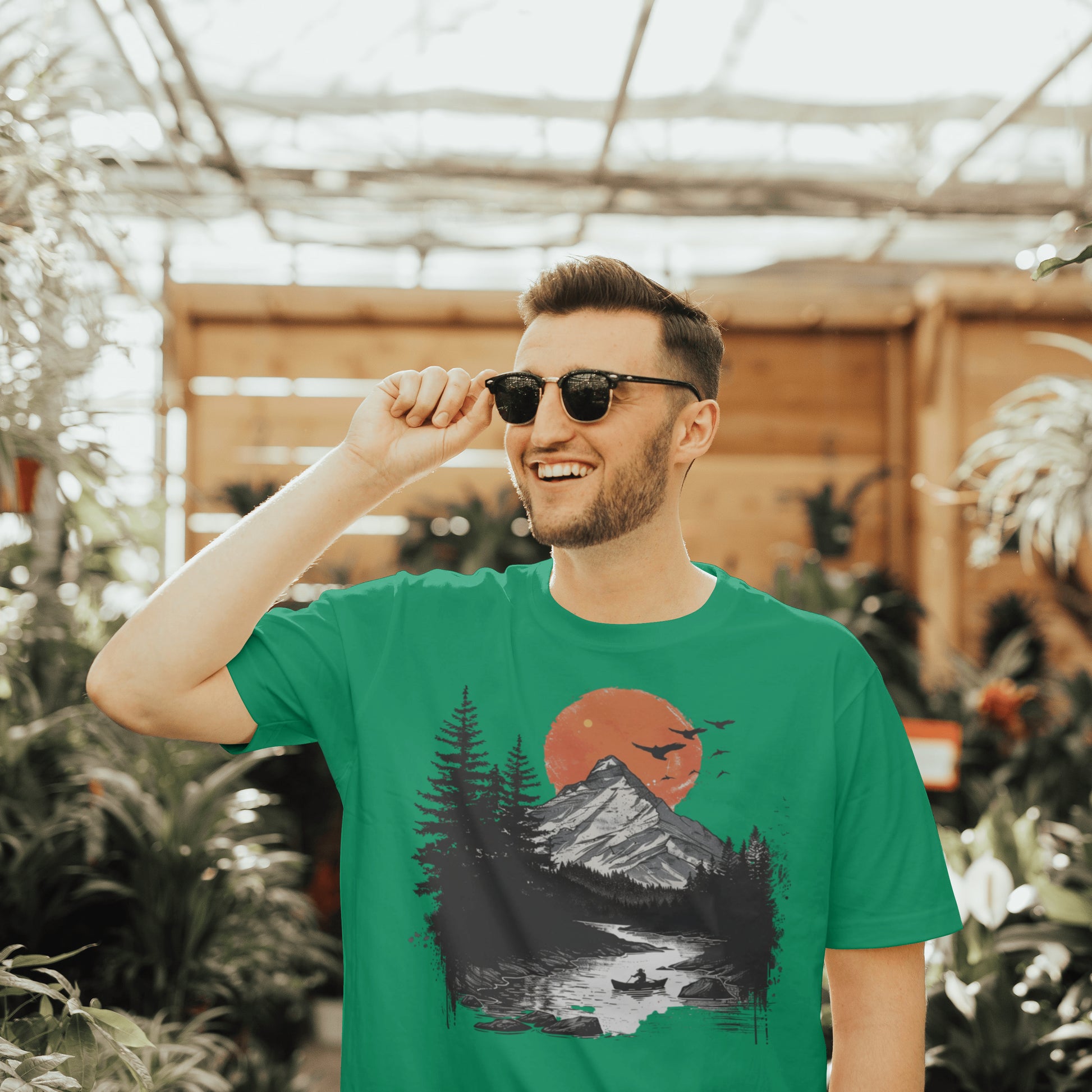 SCUBAAA Men's Adventure Terry Oversized T-Shirt