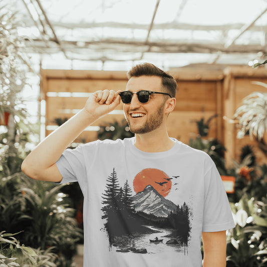 SCUBAAA Men's Adventure Terry Oversized T-Shirt