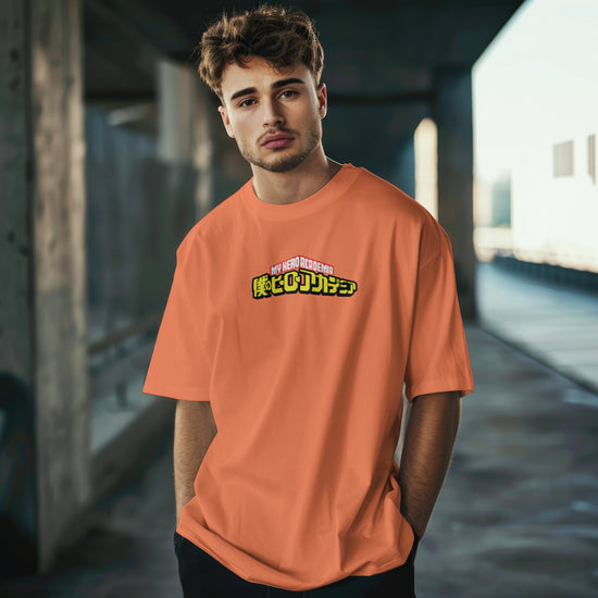 SCUBAAA Men's Heroic Kanji Edition Oversized T-shirt